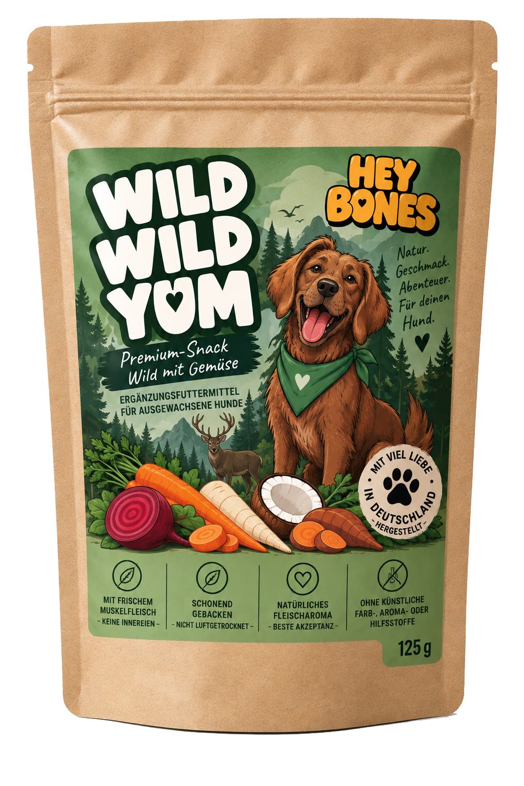 WILD WILD YUM
für Hunde